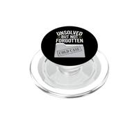 Passionné de Cold Case True Crime and Unsolved Mystery Lover PopSockets PopGrip pour MagSafe