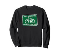 Passionné de Cyclisme obsédé - 2ème Style Roadie Le Plus Amusant Sweatshirt