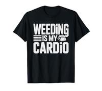Passionné De Découpe Vinyle Éplucher C'est Mon Cardio Phrase T-Shirt