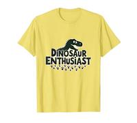Passionné de Dinosaures - Cadeau pour Fan préhistorique T-Shirt, Homme, Citron, 3XL