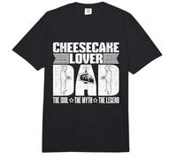 Passionné de gâteaux au Fromage Papa The Idol Pastry Chef Amateur de gâteaux au Fromage Comfort Colors Adult Heavyweight T-Shirt