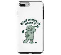 Passionné de Golf Right Where I'm Meant to Be Coque pour iPhone 7 Plus/8 Plus
