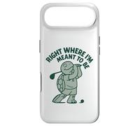 Passionné de Golf Right Where I'm Meant to Be Coque pour iPhone Air