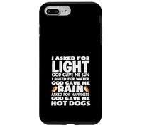 Passionné de hot dogs, Dieu m'a donné des hot dogs Coque pour iPhone 7 Plus/8 Plus