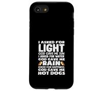 Passionné de hot dogs, Dieu m'a donné des hot dogs Coque pour iPhone SE (2020) / 7 / 8