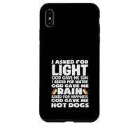 Passionné de hot dogs, Dieu m'a donné des hot dogs Coque pour iPhone XS Max