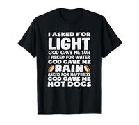 Passionné de hot dogs, Dieu m'a donné des hot dogs T-Shirt