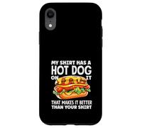 Passionné de hot dogs, My Shirt propose un hot dog qui le rend meilleur Coque pour iPhone XR