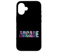 Passionné de Jeux d'arcade rétro Coque pour iPhone 16