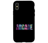 Passionné de Jeux d'arcade rétro Coque pour iPhone X/XS