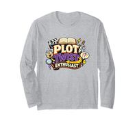 Passionné de Livres Amusants et d'histoires de Plot Twist Manche Longue