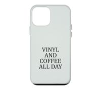 Passionné de Musique Toute la journée avec du Vinyle et du café Coque pour iPhone 12 Mini