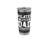 Passionné de Pilates, papa, l'idole, le mythe, méditation, amateur de Pilates Gobelet isotherme en acier inoxydable double paroi