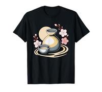 Passionne De Sake Brasserie Art du T-Shirt