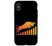 Passionné de Trading de Bougies haussières, Trader de marché Coque pour iPhone X/XS