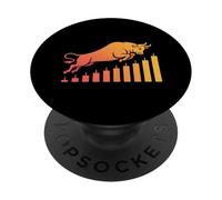 Passionné de Trading de Bougies haussières, Trader de marché PopSockets PopGrip Adhésif