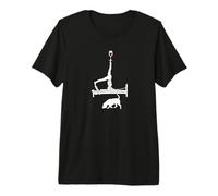 Passionné de vin par Les Chiens Reformer Pilates Beagle T-Shirt Haut de Gamme