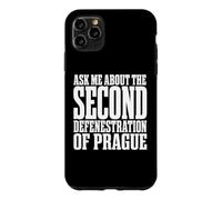 Passionné d'histoire, posez-Moi Une Question sur la défenestration de Prague Coque pour iPhone 11 Pro Max