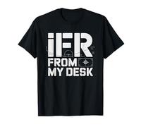 Passionné Flight Sim Pilote T-Shirt