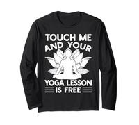 Passionnés De Pilates Touch Me & Your Yoga Lesson Free Manche Longue