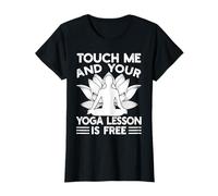 Passionnés De Pilates Touch Me & Your Yoga Lesson Free T-Shirt