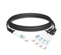 Passive copper split cable IB twin port