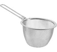 passoire à aliments, Passoire cuillère avec poignée maille araignée passoire panier à nouilles en acier inoxydable pâtes ustensiles de cuisine paniers spaghetti