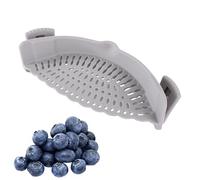 Passoire à casseroles, passoire à pâtes - Passoire à spaghetti à clipser pour égouttoir à pâtes | Ustensiles de cuisine pour les bols, casseroles, passoires et passoires pour fruits et légumes