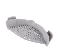 Passoire à clip en silicone - Insert de passoire à pâtes pour casserole - Passoire universelle à clipser - Passoire et passoire de cuisine - Passoire à eau pour viande hachée de bœuf haché