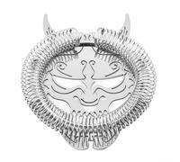 Passoire à cocktail en acier inoxydable avec long manche et ressort hélicoïdal pour Shakers Boston, offre un filtrage efficace de la glace et des particules de fruits pour de meilleurs cocktails