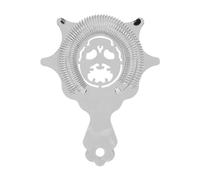 Passoire à cocktail en acier inoxydable, passoire de barman de bar, outil de bar, accessoires de shaker à cocktail détachables pour verser des boissons en douceur (Argent)