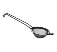HENDI Passoire à cocktail, tamis de bar, outil de cuisine, maille fine, 75x220mm, PVD, noir