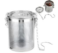 Passoire à épices en acier inoxydable, filtre à épices, pour tasses et théières - Idéal comme sachet de thé réutilisable - Passoire à épices - Boule à thé - Passe au lave-vaisselle - Sans plastique