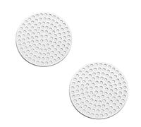 Passoire À Expresso,2 Pcs Filtre À Café Filtre À Expresso de 58 mm, Tamis de Douche Inférieur, Tamis à Expresso pour Porte Filtre,Filtre Métallique Réutilisable, Accessoires pour Machine à Café