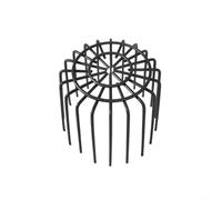 Passoire à feuilles en acier inoxydable pour la maison et le bâtiment pour améliorer le ruissellement de l'eau et limiter l'entrée des nuisibles dans les gouttières (gris)