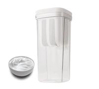 Passoire à fromage blanc | Avec Couvercle, Ustensile de Cuisine de Qualité Alimentaire - Séparateur à yaourt et filtre à jus | Pour Dessert Maison, Riz, Thé, Café, Lait de Soja, Jus de