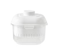 Passoire à fromage - Récipient séparateur de lactosérum étanche - Séparateur d'eau pour yaourt - Pour dessert, salade, jus de fruits, cuisine, fête, pique-nique, préparation des repas