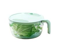 Passoire À Fruits De Riz, Laveuse De Riz En Plastique Sûr Passoire Bol Avec Couvercle De Vidange, Rinser Avec Poignée Pour Légumes Fruits Grains Haricot