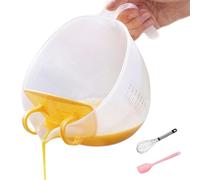 Passoire à glace liquide - 1000 ml - Avec fonction sonore - Outil de cuisson au design Baffle pour la pâtisserie, la cuisine, le lavage du riz et d'autres scènes