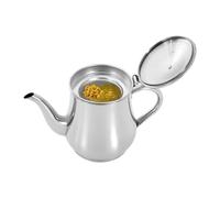 Passoire à huile, récipient à vinaigre de 1,36 l, avec passoire, pots filtrants à huile alimentaire, distributeur de sauce pour huile de coco, graisse de bacon, huile de friture