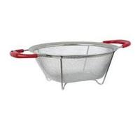 Passoire à maille en inox - L 32,50 cm x H 9 cm x D 22,50 cm - Modèle aléatoire Noir G
