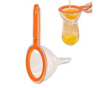 Passoire à mailles de cuisine lavable et réutilisable | Entonnoir de cuisine avec tamis à mailles fines pour vin, confiture, huile alimentaire, jus, café, pâtisserie,
