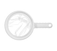 Passoire à Mailles Fines 400 Mesh Long Manche, Blanc | Polyester et Cadre PP, Isolation Thermique, Opération D’une Main, pour Pulpe et Thé