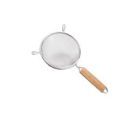 Passoire à mailles fines en acier inoxydable pour cuisine, passoire, écumoire avec poignée, tamis pour nourriture, thé, riz, huile, nouilles, fruits, légumes (14 cm)