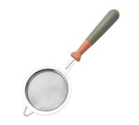 Passoire à mailles fines - Passoire alimentaire 26 x 9 cm, largement utilisée | Cuillère de pêche à la graisse en acier inoxydable PP avec poignée allongée épaissie, cuillère à écumoire de graisse