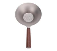 Passoire à Mailles Fines, Petit Tamis à Thé avec Manche en Bois Massif, Accessoires pour Cuisine et Thé