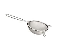 PASSOIRE A MANCHE INOX MAILLE FINE INOX - INOX DE QUALITE SUPERIEURE - PASSE AU LAVE-VAISSELLE DIAMETRE 14 CM