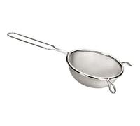 PASSOIRE A MANCHE INOX MAILLE FINE INOX - INOX DE QUALITE SUPERIEURE - PASSE AU LAVE-VAISSELLE DIAMETRE 16 CM