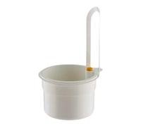 Passoire à panier d'évier anti-obstruction - Piège alimentaire à suspendre pour cuisine, salle de bain ou douche - Organiseur peu encombrant pour éplucher les restes de savon, éponges et nettoyage
