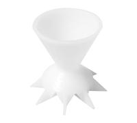 Passoire À Peinture - Tasse Fendue Pour Outils De Coulée De Peinture, Entonnoir À Fleurs En Silicone, Récipient Multicanal Pour Art Fluide, Crépines De Coulée De Peintures | Passe-temps Créatif Sur To